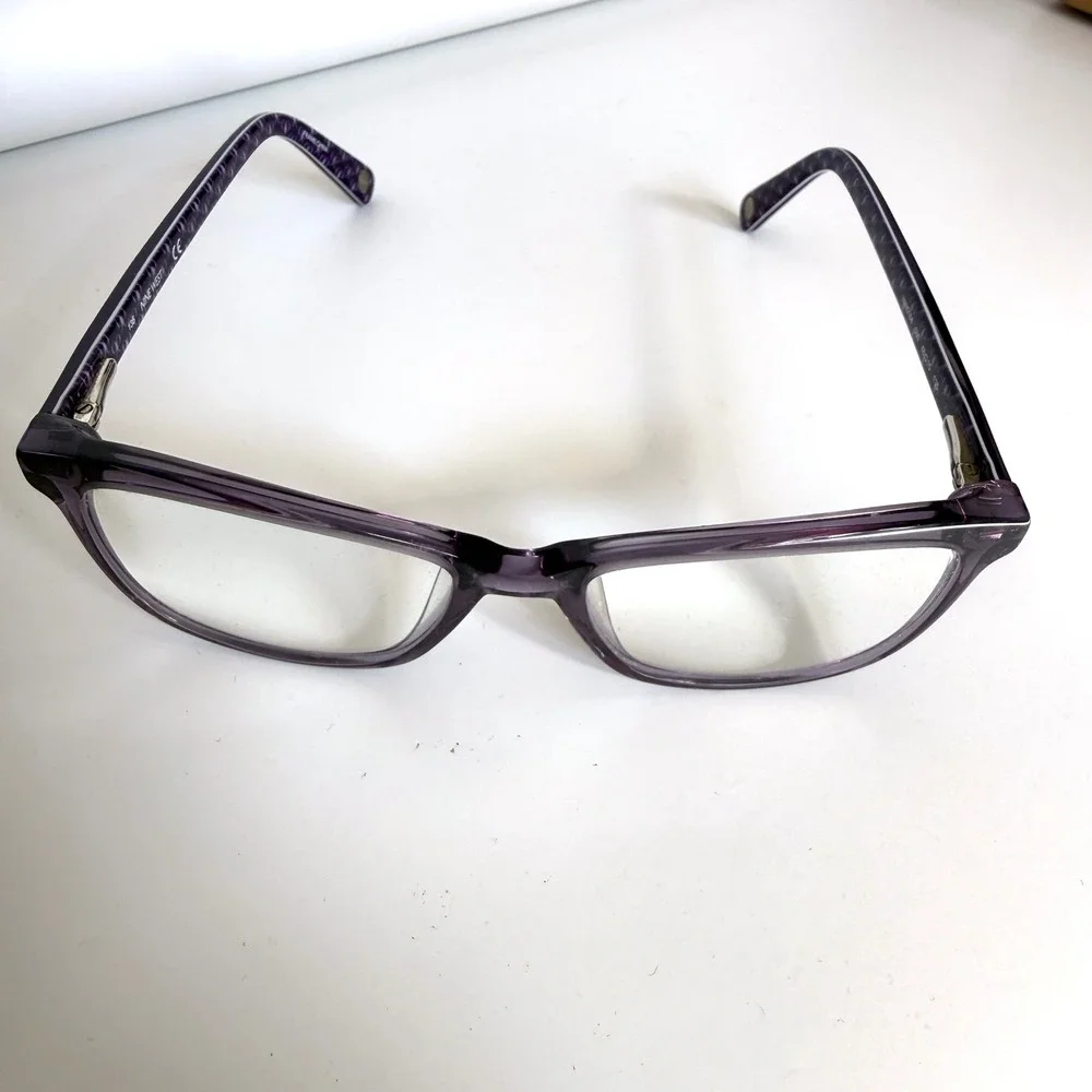Nine West NW5184 Kids Eyeglasses Frames Purple 48-15-135 w/ Case Frame Only